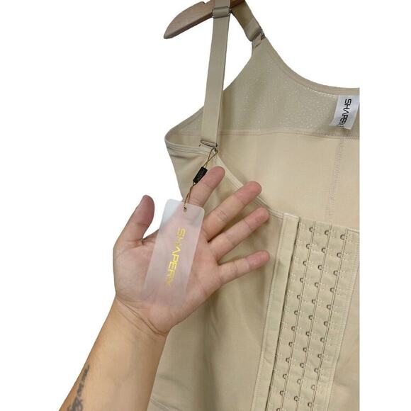 ShaperX Post Surgery Nude Shaping Bodysuit Womens 2XL - Picture 8 of 11